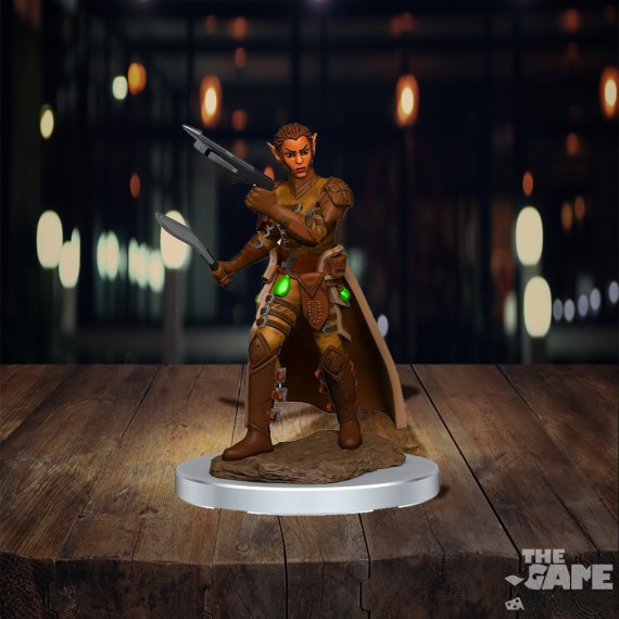 D&D Icons of the Realms Premium Figures: Female Shifter Rogue