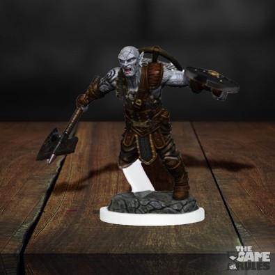 D&D Nolzur's Marvelous Miniatures: Earth Genasi Fighter D&D Nolzur's Marvelous Miniatures: Earth Genasi Fighter