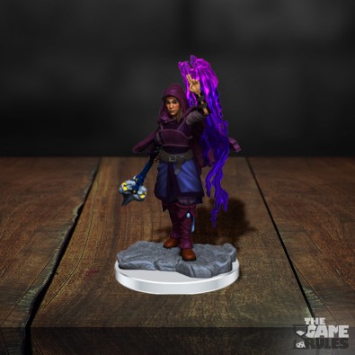 D&D Nolzur's Marvelous Miniatures: Half-Elf Warlock D&D Nolzur's Marvelous Miniatures: Half-Elf Warlock