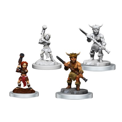 D&D Nolzur's Marvelous Miniatures: Halfling Barbarians D&D Nolzur's Marvelous Miniatures: Halfling Barbarians