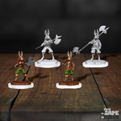 D&D Nolzur's Marvelous Miniatures: Harengon Brigands