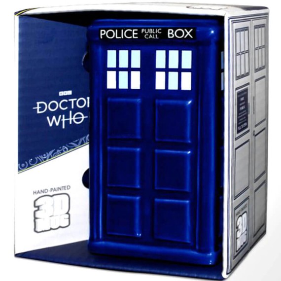 Doctor Who: Tardis 3D Κεραμική Κούπα