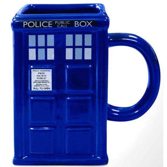 Doctor Who: Tardis 3D Κεραμική Κούπα