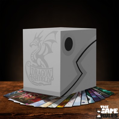 Dragon Shield Double Shell - Ashen White/Black