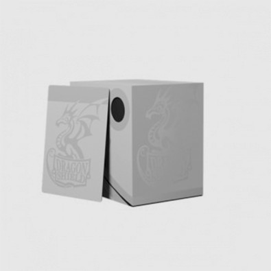 Dragon Shield Double Shell - Ashen White/Black