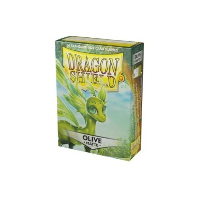 Dragon Shield Standard Matte Sleeves - Olive (60 Sleeves) Dragon Shield Standard Matte Sleeves - Olive (60 Sleeves)