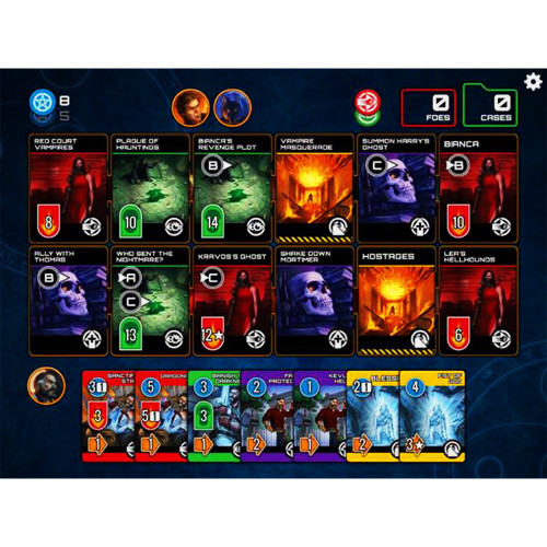 Dresden Files Cooperative Card Game