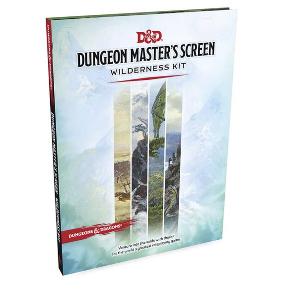 D&D Dungeon Master's Screen Wilderness Kit