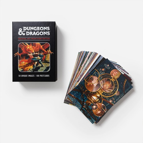Dungeons & Dragons 100 Postcards: Archival Art from Every Edition
