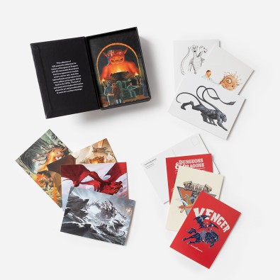 Dungeons & Dragons 100 Postcards: Archival Art from Every Edition