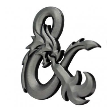 Dungeons & Dragons - Ampersand Μενταγιόν (Silver)