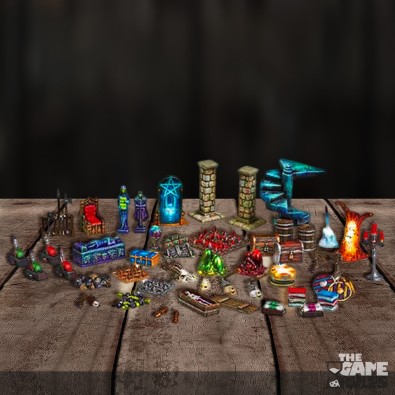 Dungeons & Lasers - Fantasy Customization Bits Dungeons & Lasers - Fantasy Customization Bits