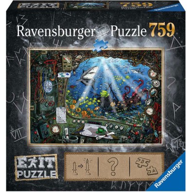 EXIT Puzzle - Στο Υποβρύχιο - 759pc EXIT Puzzle - Στο Υποβρύχιο - 759pc