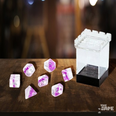 Eclipse Dice Amethyst (7 Dice Set)
