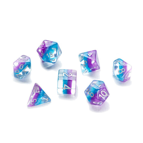 Eclipse Dice Cyanethyst (7 Dice Set)