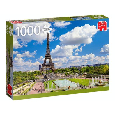 Πύργος του Άιφελ στο Καλοκαιρινό Παρίσι - Παζλ - 1000pc