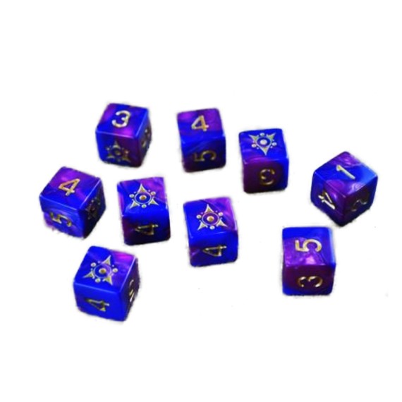 Elder Dice (9d6 Tube) Sigil of the Dreamlands