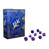 Elder Dice Polyhedral Elder Sign Blue Aether