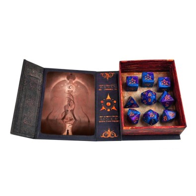 Elder Dice Polyhedral Sigil of the Dreamlands Kadathian Ice