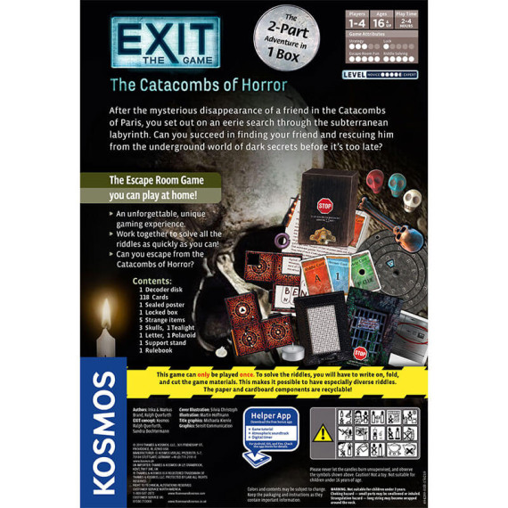 Exit: The Game - The Catacombs of Horror