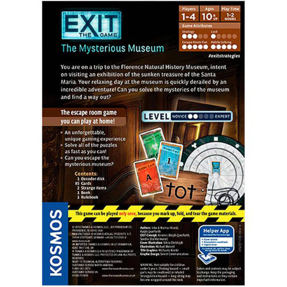 Exit: The Game - The Mysterious Museum