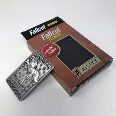 Fallout Limited Edition Perk Card - Agility Fallout Limited Edition Perk Card - Agility