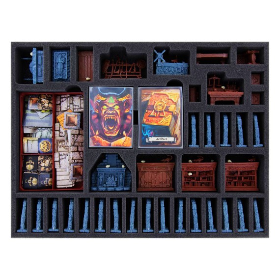 Feldherr - Foam Set and Token Holder for HeroQuest (2021) Core Game & 2 Expansions
