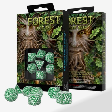 Forest Dice Set: Tundra