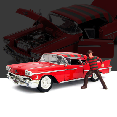 Freddy Krüger 1958 Cadillac Series 1:24 Freddy Krüger 1958 Cadillac Series 1:24