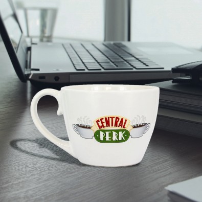 Friends: Central Perk - Κεραμική Κούπα Καπουτσίνο (Άσπρη) Friends: Central Perk - Κεραμική Κούπα Καπουτσίνο (Άσπρη)