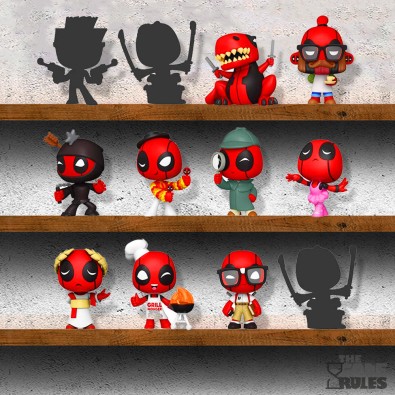Funko Mystery Minis: Deadpool 30th