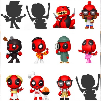Funko Mystery Minis: Deadpool 30th