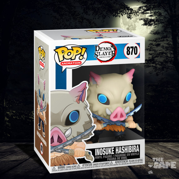 Funko POP! Demon Slayer: Kimetsu no Yaiba - Inosuke Hashibira (870)