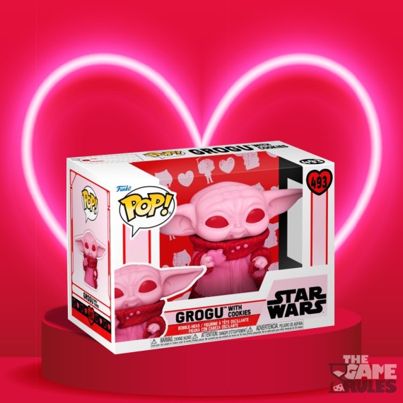 Funko POP! Star Wars: Valentines - Grogu w/ Cookies (493)