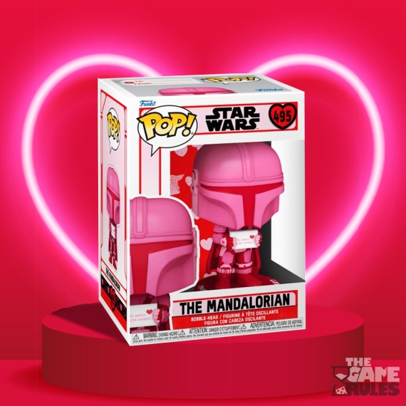 Funko POP! Star Wars: Valentines - The Mandalorian (495)