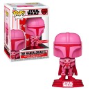 Funko POP! Star Wars: Valentines - The Mandalorian w/Grogu (Special Edition) (498)