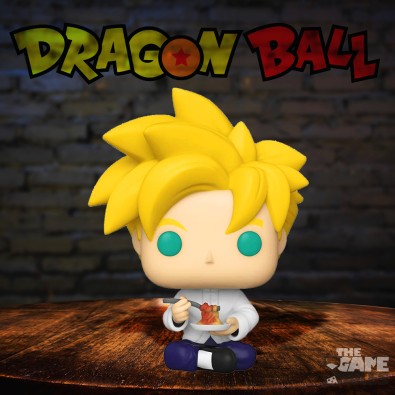 Funko POP! Dragon Ball Z - Super Saiyan Gohan eating Noodles (951)