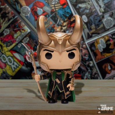 Funko POP! Marvel: Avengers - Loki with Scepter (Glow in the Dark) (Special Edition) (985)