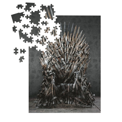 Game of Thrones: Iron Throne - Παζλ - 1000pc