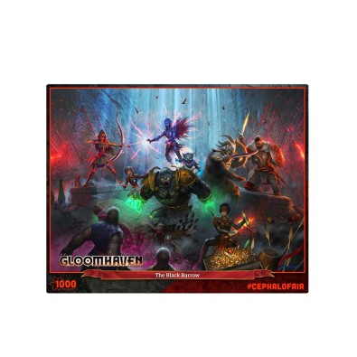 Gloomhaven: The Black Barrow - Puzzle - 1000pc