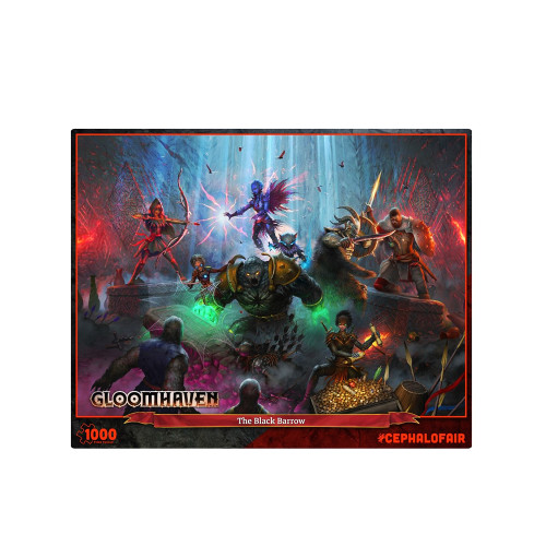 Gloomhaven: The Black Barrow - Puzzle - 1000pc