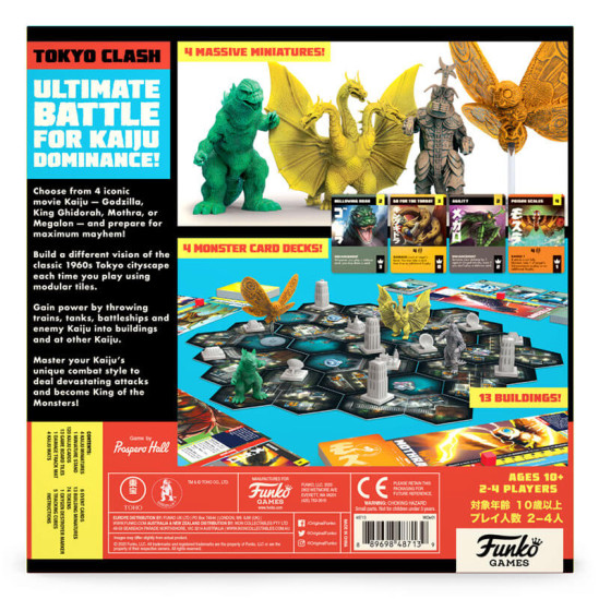 Godzilla Tokyo Clash Epitrapezia Paixnidia The Game Rules