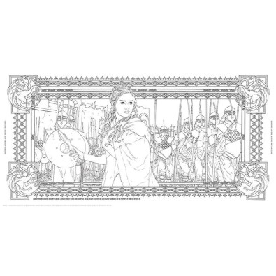 HBO's Game of Thrones Coloring Book (Βιβλίο Ζωγραφικής)