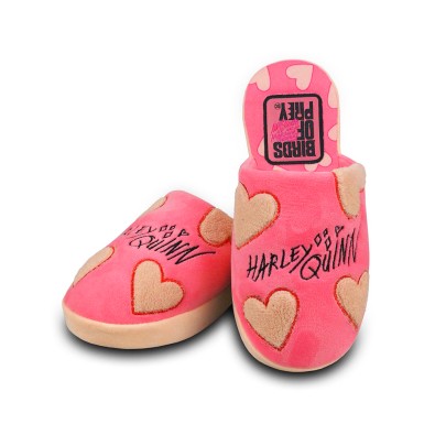DC: Harley Quinn - Cosy Hearts Ροζ Παντόφλες (38-41)