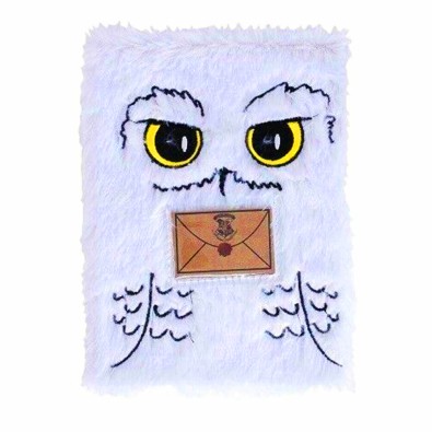 Harry Potter: Hedwig Plush - A5 Τετράδιο Harry Potter: Hedwig Plush - A5 Τετράδιο