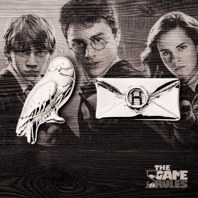 Harry Potter - Hedwig & Letter - Σκουλαρίκια Harry Potter - Hedwig & Letter - Σκουλαρίκια