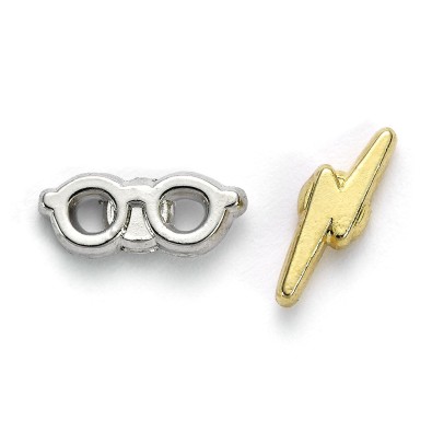 Harry Potter - Επάργυρα Σκουλαρίκια (Σετ Chocolate Frog, Harry's Glasses και Time Turner) Harry Potter - Επάργυρα Σκουλαρίκια (Σετ Chocolate Frog, Harry's Glasses και Time Turner)