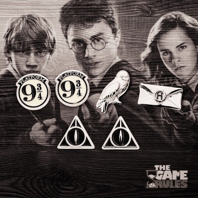 Harry Potter - Σκουλαρίκια (Σετ Platform 9 ¾, Hedwig Owl και Deathly Hallows) Harry Potter - Σκουλαρίκια (Σετ Platform 9 ¾, Hedwig Owl και Deathly Hallows)
