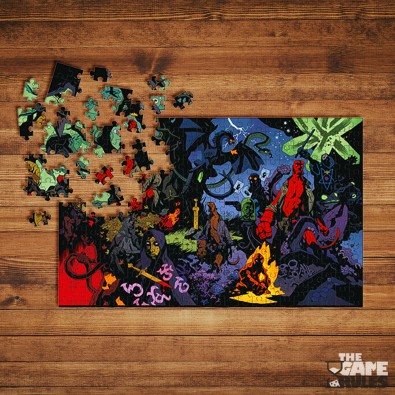 Hellboy: His Life and Times - Παζλ - 1000pc