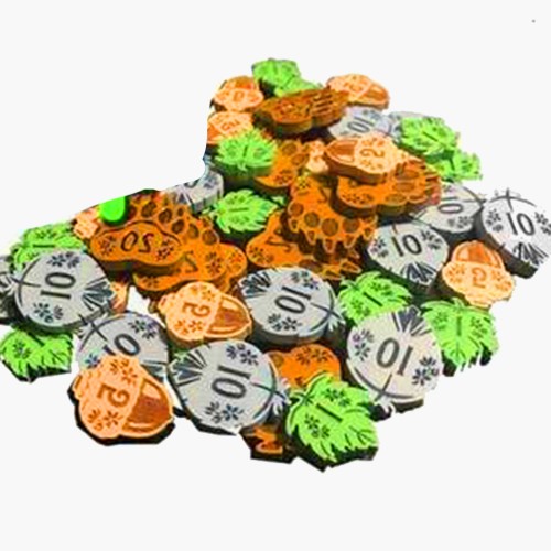 Honey Buzz: Wooden Coins (Exp)